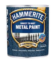 hammerite dazai metalui - Metalo dažai Hammerite Hammered, tamsiai mėlyni, 0.75 l - 1 nuotrauka
