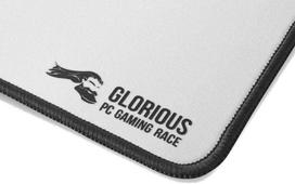 peles kilimelis mouse pad - Glorious PC Gaming Race Mousepad White Edition XL Extended - 5 nuotrauka