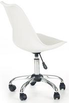 Pirkti Rašomojo stalo kėdė vaikams Halmar COCO, baltos spalvos - Photo 2