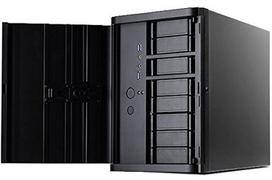 korpusas silverstone - SilverStone Case Storage DS380 Black - 2 nuotrauka