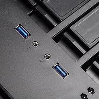 korpusas silverstone - SilverStone Case Storage DS380 Black - 7 nuotrauka