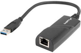 tinklo plokste 1gb - Lanberg NC-1000-01 USB 3.0 to RJ-45 - 1 nuotrauka
