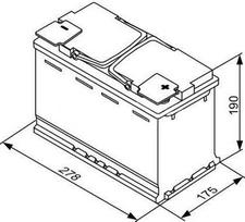 agm akumuliatorius 70ah - Bosch AGM S5A08 70Ah - 4 nuotrauka