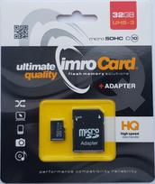 32 4k - Imro Micro SDHC 32 GB Class U3 PAMIMRSDG0005 - 2 nuotrauka
