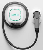 wallbox pulsar plus - Wallbox Pulsar Plus Electric Vehicle charger, 7 meter cable Type 2, 22kW, Juodas - 6 nuotrauka