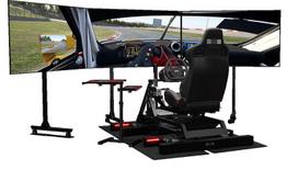 addi kedes -  Next Level Racing GTSeat Add-On, juoda - 6 nuotrauka