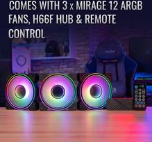 3x ausintuvai - Aerocool Mirage 12 ARGB Pro Cooling set - 5 nuotrauka