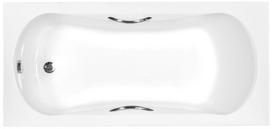 senukai akrilines vonios - Vonia Besco Aria Plus 130, 1300 mm x 700 mm x 390 mm, stačiakampis - 2 nuotrauka