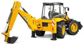 modeliukai traktoriai - BRUDER traktorius su krautuvu JCB 5CX eco Backhoe, 02454 - 2 nuotrauka