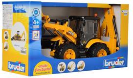 modeliukai traktoriai - BRUDER traktorius su krautuvu JCB 5CX eco Backhoe, 02454 - 6 nuotrauka