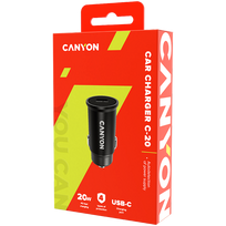 car charger pd - Canyon, PD 20W Pocket size car charger, input: DC12V-24V, output: PD20W, support iPhone12 PD fast ch - 5 nuotrauka