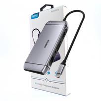 usb c ilgintuvas - Choetech HUB-M15 GRAY - 7 nuotrauka