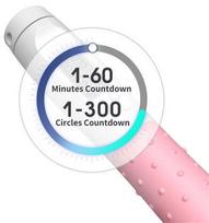 Pirkti Proiron Digital Jump Rope with Counter 300 cm White/ Pink - Photo 4