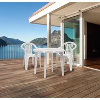 plastikines kedes - Keter Mallorca, balta, 56 cm x 58 cm x 79 cm - 2 nuotrauka