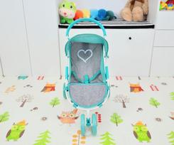 milli vezimelis - Milly Mally Lėlių vežimėlis "Susie Prestige Mint" - 2 nuotrauka