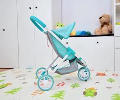 milli vezimelis - Milly Mally Lėlių vežimėlis "Susie Prestige Mint" - 5 nuotrauka