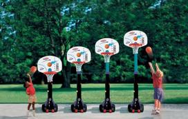 vaikus zaidimo aikstele - Žaidimų aikštelė Little Tikes Easy Store Basketball Set 433910060 - 4 nuotrauka