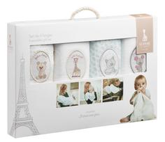 Vystyklas Vulli Sophie La Girafe Swaddles, 700 mm x 700 mm, 4 vnt.