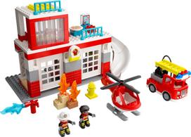 lego gaisrine - LEGO DUPLO Gaisrinė ir sraigtasparnis 10970 - 3 nuotrauka