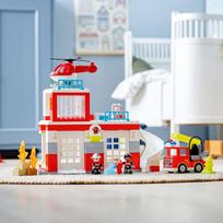 lego gaisrine - LEGO DUPLO Gaisrinė ir sraigtasparnis 10970 - 8 nuotrauka