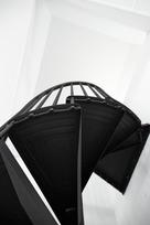 sraigtiniai spiraliniai laiptai - Minka Rondo, 65 cm x 269 - 300 cm - 3 nuotrauka