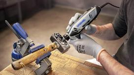 tiesinis slifuoklis - Bosch Dremel 4250, su šepetėliais, 220 - 240 V - 5 nuotrauka