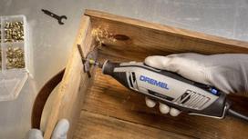 tiesinis slifuoklis - Bosch Dremel 4250, su šepetėliais, 220 - 240 V - 7 nuotrauka