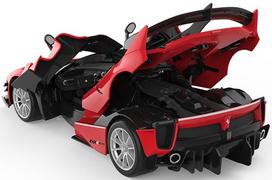rc automobili - Žaislinis automobilis Rastar RC 1:18 Ferrari Ferrari, 272 mm - 3 nuotrauka