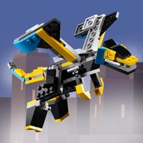 lego robotas - LEGO Creator Super robotas 31124 - 6 nuotrauka