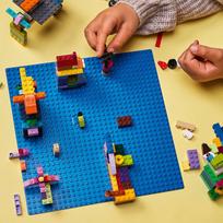 lego plokste - Priedas LEGO Classic Mėlyna pagrindo plokštelė 11025 - 4 nuotrauka