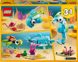 lego vezliukai - Konstruktorius LEGO Creator Delfinas ir vėžlys 31128 - 2 nuotrauka