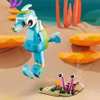 lego vezliukai - Konstruktorius LEGO Creator Delfinas ir vėžlys 31128 - 5 nuotrauka