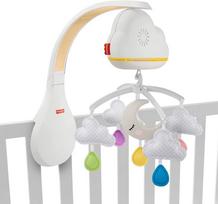 fisher price zaislai - Fisher Price karuselė-migdukas-naktinė lemputė 3 in1 Debesėlis GRP99 - 4 nuotrauka
