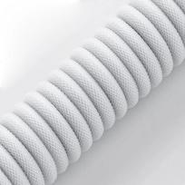 type c i usb a - Klaviatūros laidas Cablemod Classic Coiled Keyboard Cable USB-C / USB Typ-A, balta - 2 nuotrauka