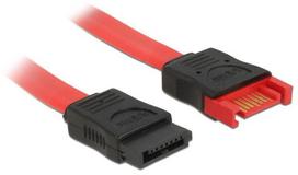 sata male female - Delock Cable SATA / SATA Red 0.3 m - 1 nuotrauka