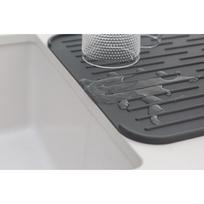 brabantia silikoninis padeklas - Silikoninis kilimėlis indams džiovinti Brabantia, 44x32 cm, Dark grey - 6 nuotrauka