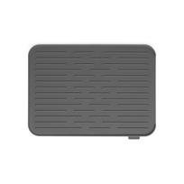 brabantia silikoninis padeklas - Silikoninis kilimėlis indams džiovinti Brabantia, 44x32 cm, Dark grey - 7 nuotrauka