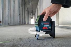 bosch lazeris - Lazerinis nivelyras Bosch GCL 2-15 G; žalias + laikiklis RM1 - 5 nuotrauka