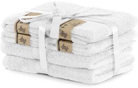 vonios ranksluosciai 70 140 - DecoKing Bamby Towel Set 6pcs White - 2 nuotrauka