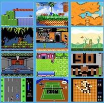 gaming kompiuteriai - Riff Retro Mini Sup 400 Red Games - 5 nuotrauka