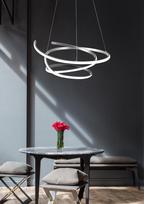 pakabinami sviestuvai senukai - Šviestuvas Domoletti LOTUS 19058P, kabinamas, 40 W - 5 nuotrauka