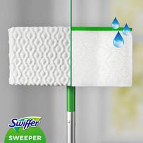 swiffer pigu lt - Swiffer Sweeper Starter Kit XXL: šluota, sausos servetėlės 8vnt ir šlapios servetėlės 3vnt - 2 nuotrauka