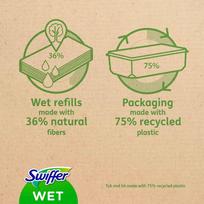 swiffer pigu lt - Swiffer Sweeper Starter Kit XXL: šluota, sausos servetėlės 8vnt ir šlapios servetėlės 3vnt - 13 nuotrauka
