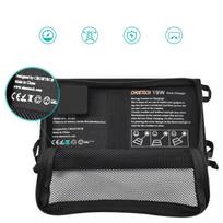 saules baterijos usb - Choetech Foldable Solar Charger SC001 (juodas) - 6 nuotrauka