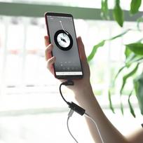 adapteris type c 3.5mm - Hoco LS19 USB-C - 3.5mm/USB-C, juoda, 0.09 m - 5 nuotrauka