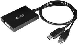 displayport dvi dual link - Club 3D DisplayPort To Dual Link DVI-D Active Adapter Black - 2 nuotrauka