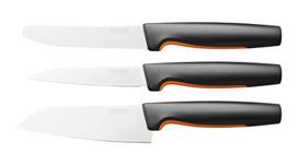 virtuvinei peiliai komplektas - Fiskars FF 1057556, 3 vnt. - 1 nuotrauka