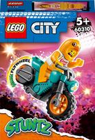 lego motociklas - LEGO CITY Kaskadininkų motociklas viščiukas 60310  - 1 nuotrauka