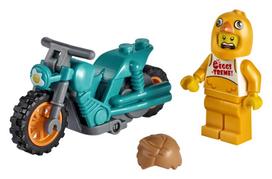 lego motociklas - LEGO CITY Kaskadininkų motociklas viščiukas 60310  - 2 nuotrauka