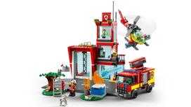 lego gaisrine - LEGO City Fire Gaisrinė 60320  - 5 nuotrauka